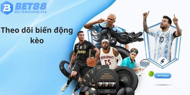 Biểu đồ trực quan giúp nắm bắt hướng kèo